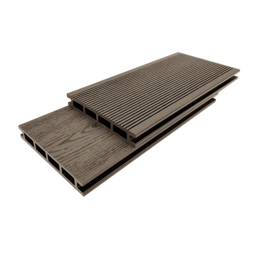 GREAT WOOD ไม้พื้นเทียมลายไม้ K21-145B-W-C ขนาด 21x145x2800มม. สีกาแฟ