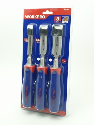 WORKPRO ชุดสิ่วด้ามพลาสติก รุ่น W001801