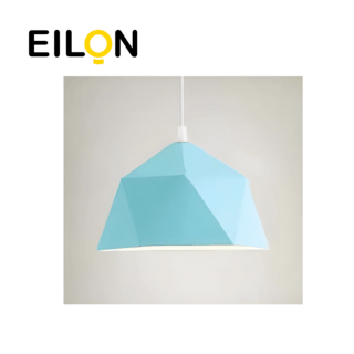 EILON โคมไฟแขวนเพดาน ขั้วE27 รุ่น CDD2023-808 สีฟ้า