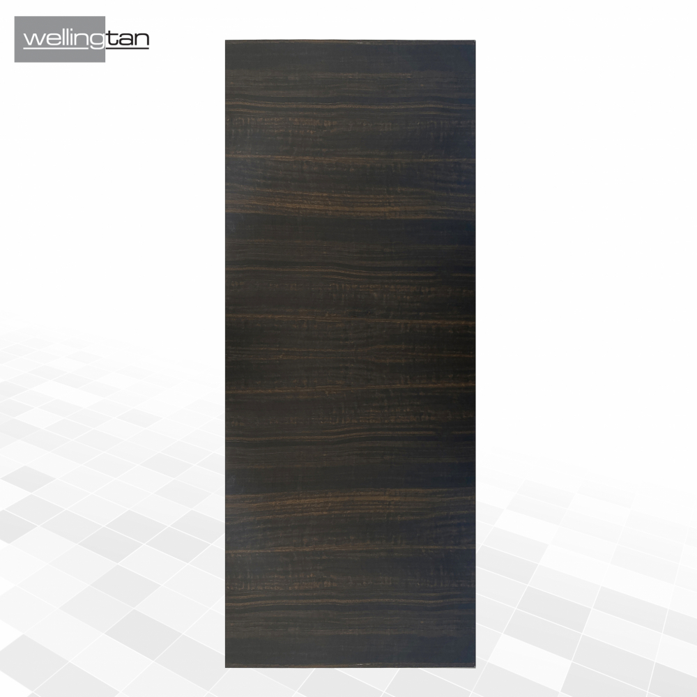 WELLINGTAN ประตูยูพีวีซี บานทึบ (เงา) UPVC-SD03 80x200ซม. TEAK