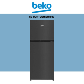 BEKO ตู้เย็น 2 ประตู 6.5 คิว RDNT200I50HFK สีเทาเข้ม