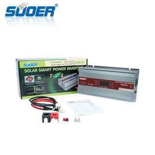 SUOER  เครื่องแปลงไฟ Modified wave  Inverter 24V รุ่น STA 3000W/B(มีหน้าจอ)