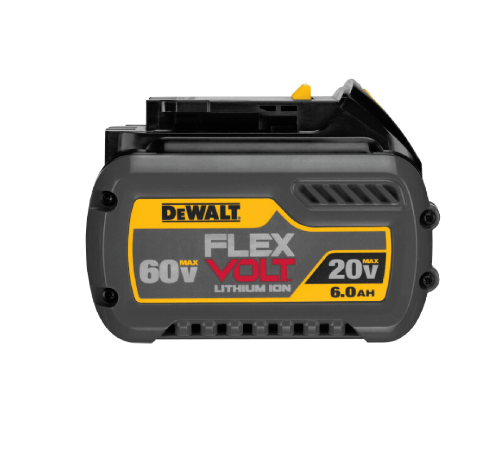 DEWALT แบตเตอรี่ Li-ion 60V/20V Max 6.0 Ah Flexvolt รุ่น DCB606-B1