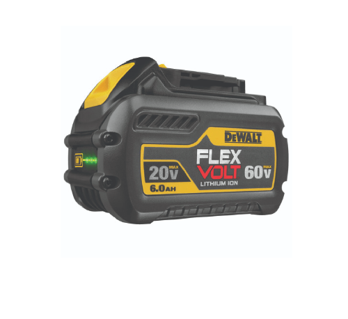 DEWALT แบตเตอรี่ Li-ion 60V/20V Max 6.0 Ah Flexvolt รุ่น DCB606-B1