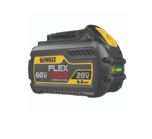 DEWALT แบตเตอรี่ Li-ion 60V/20V Max 6.0 Ah Flexvolt รุ่น DCB606-B1