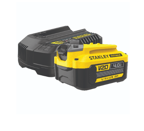 STANLEY แท่นชาร์จแบตเตอรี่ 20V Max 4.0Ah รุ่น SC401-B1