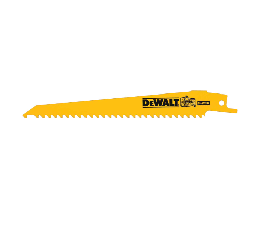 DEWALT ใบเลื่อยชัก 6 นิ้ว DW4802 ตัดไม้ (Pack 5)