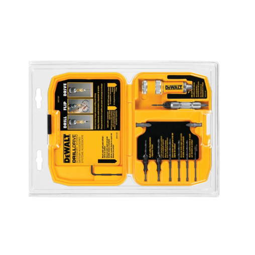 DEWALT ชุดดอกไขควงและดอกสว่าน 12 ชิ้น รุ่น DW2735P