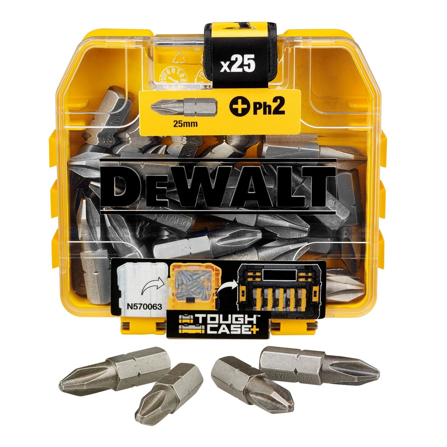 DEWALT ชุดดอกไขควง 25 ชิ้น รุ่น DT71522-QZ