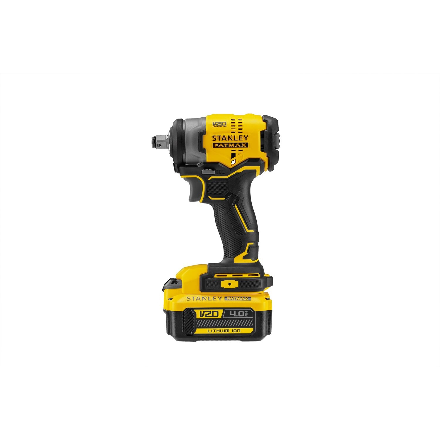 STANLEY บล็อคกระแทกไร้สาย ไร้แปรงถ่าน 1/2 นิ้ว 20V SBW910M1K-B1 พร้อมแบตเตอรี่ 4.0Ah