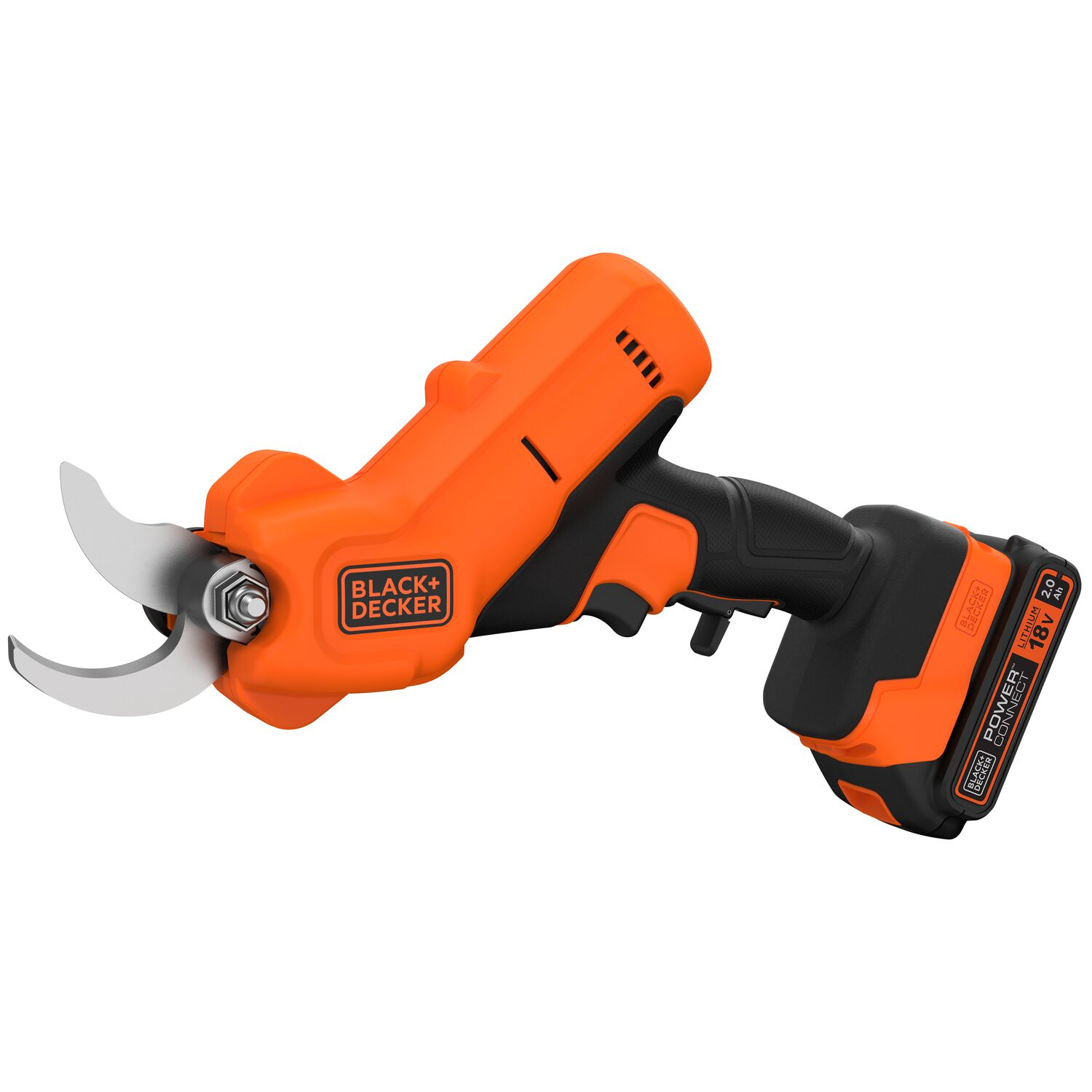 BLACK+DECKER กรรไกรตัดกิ่งไร้สาย 18V BCPP18D1-QW