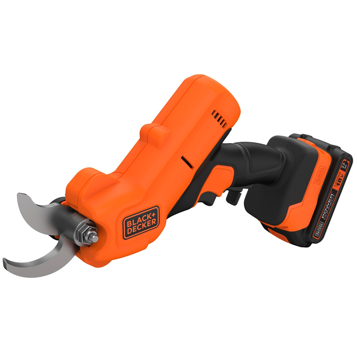 BLACK+DECKER กรรไกรตัดกิ่งไร้สาย 18V BCPP18D1-QW