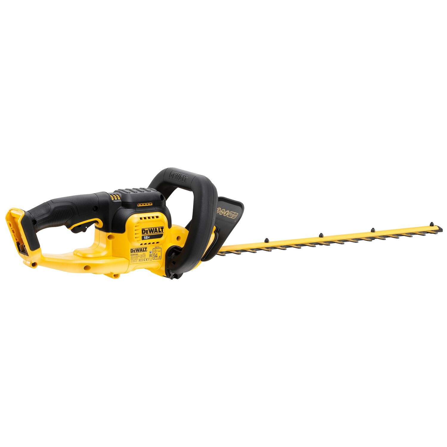 DEWALT เครื่องตัดแต่งพุ่มไม้ไร้สาย 18V DCMHT563N-XJ เฉพาะตัวเครื่อง