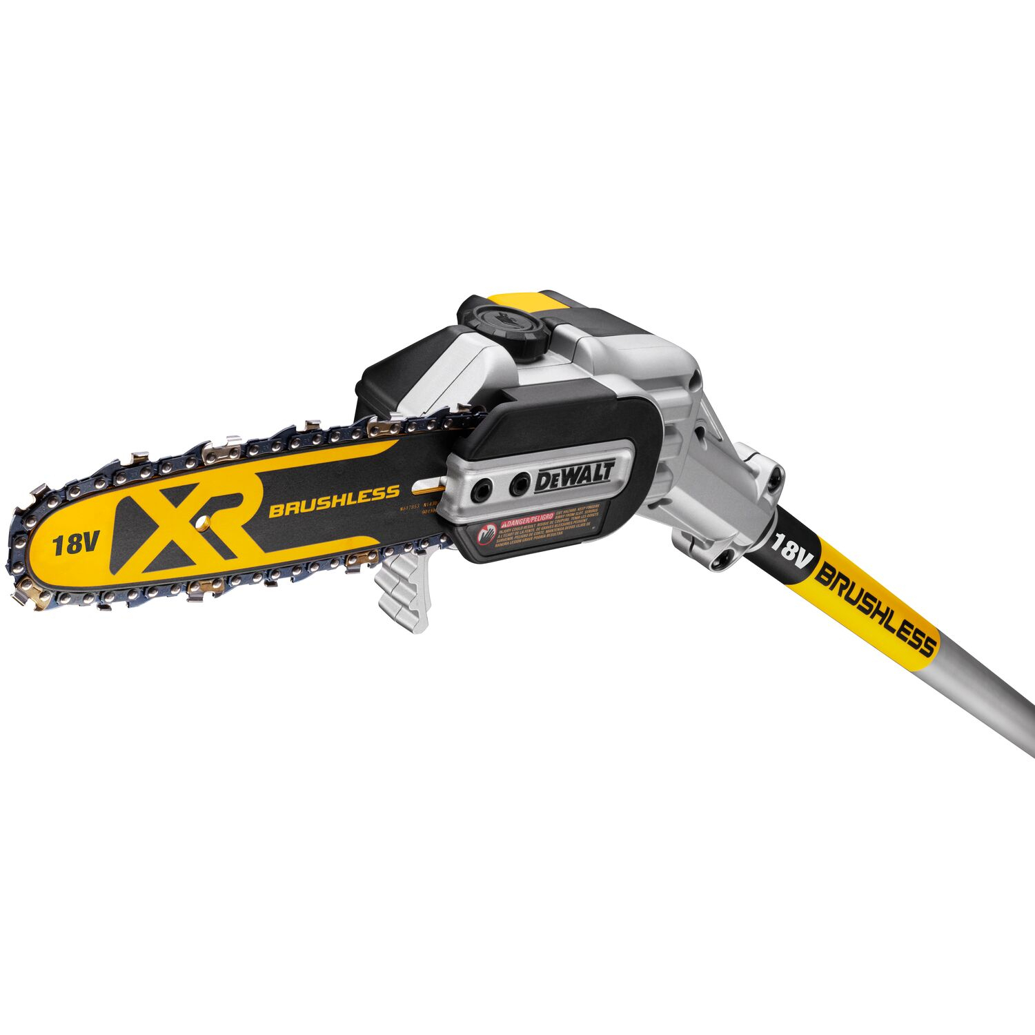 DEWALT เลื่อยตัดกิ่งด้ามยาวไร้สาย 18V DCMPS567N-XJ เฉพาะตัวเครื่อง