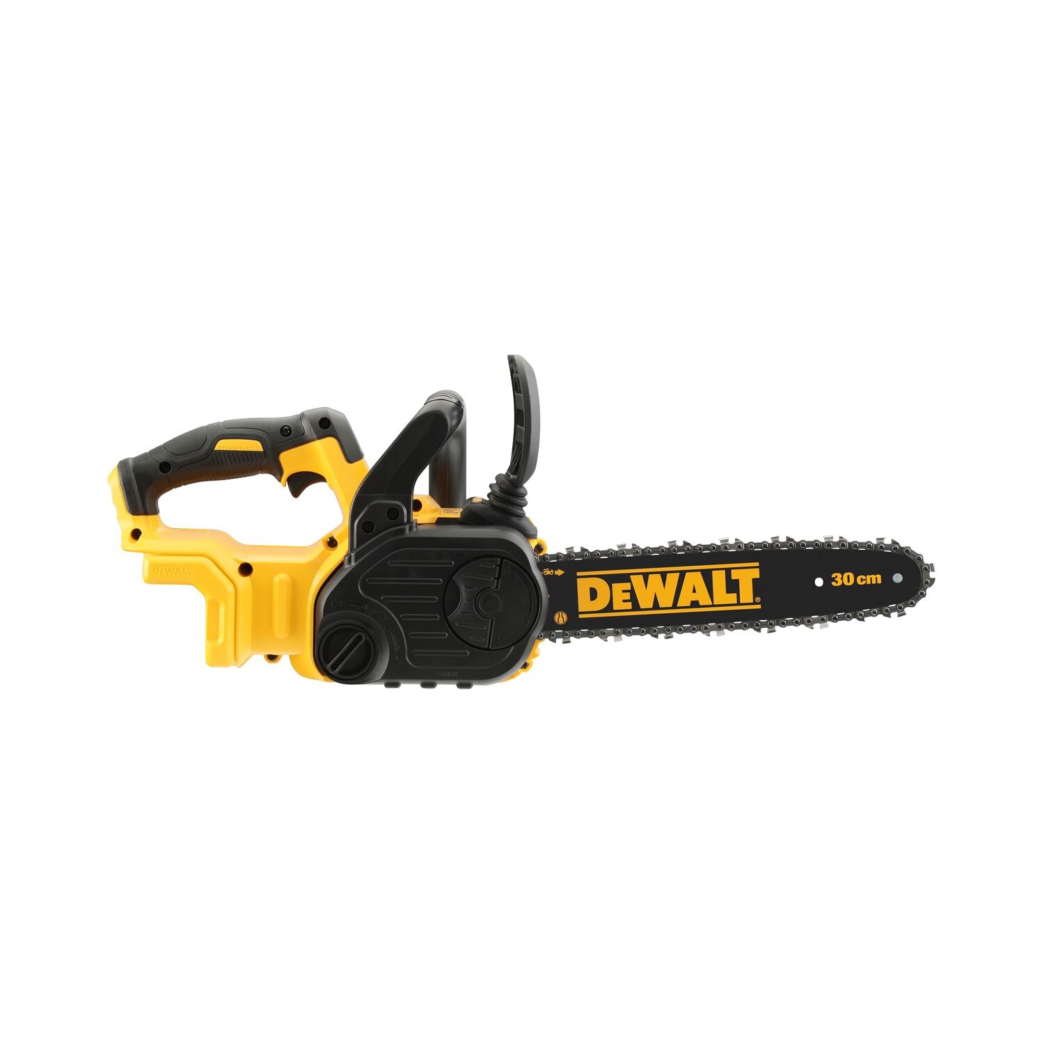 DEWALT เลื่อยโซ่ไร้สาย 10นิ้ว 18V DCM565N-B1 เฉพาะตัวเครื่อง