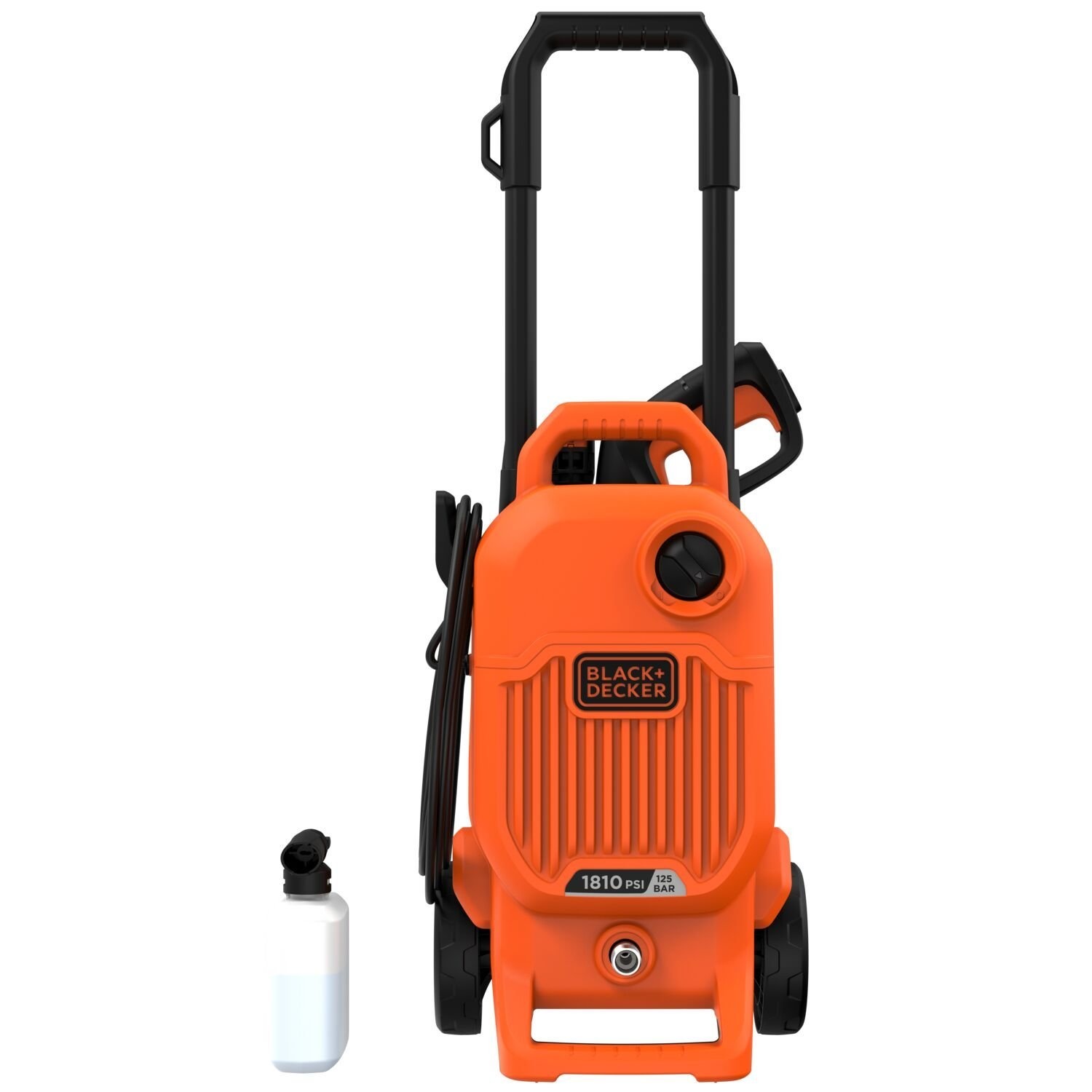 BLACK+DECKER เครื่องฉีดน้ำแรงดันสูง 125 บาร์ 1,700W BEPW1800TTH-B1