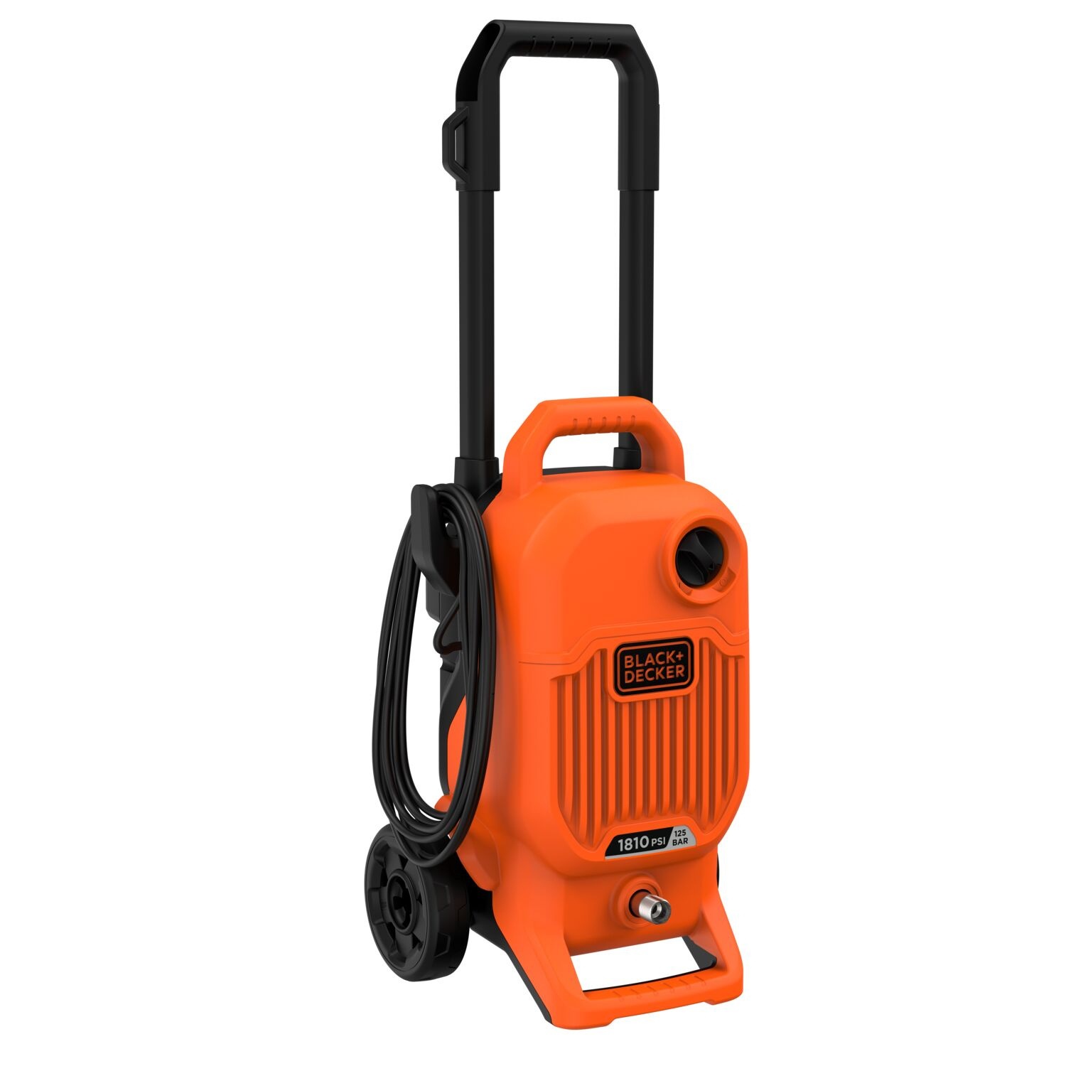 BLACK+DECKER เครื่องฉีดน้ำแรงดันสูง 125 บาร์ 1,700W BEPW1800TTH-B1