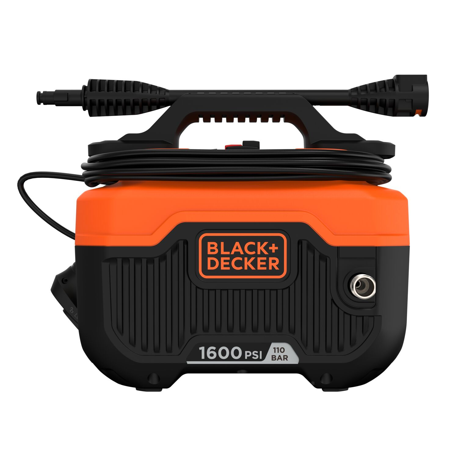 BLACK+DECKER เครื่องฉีดน้ำแรงดันสูง 110 บาร์ 1300W BEPW1600HTH-B1