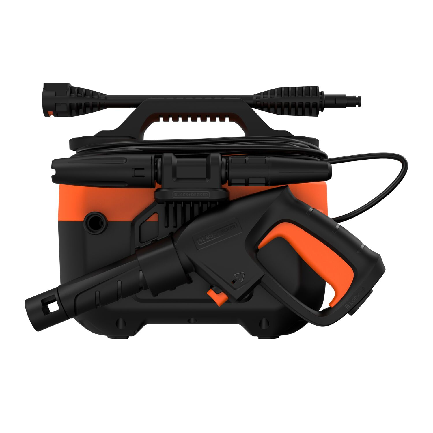 BLACK+DECKER เครื่องฉีดน้ำแรงดันสูง 110 บาร์ 1300W BEPW1600HTH-B1