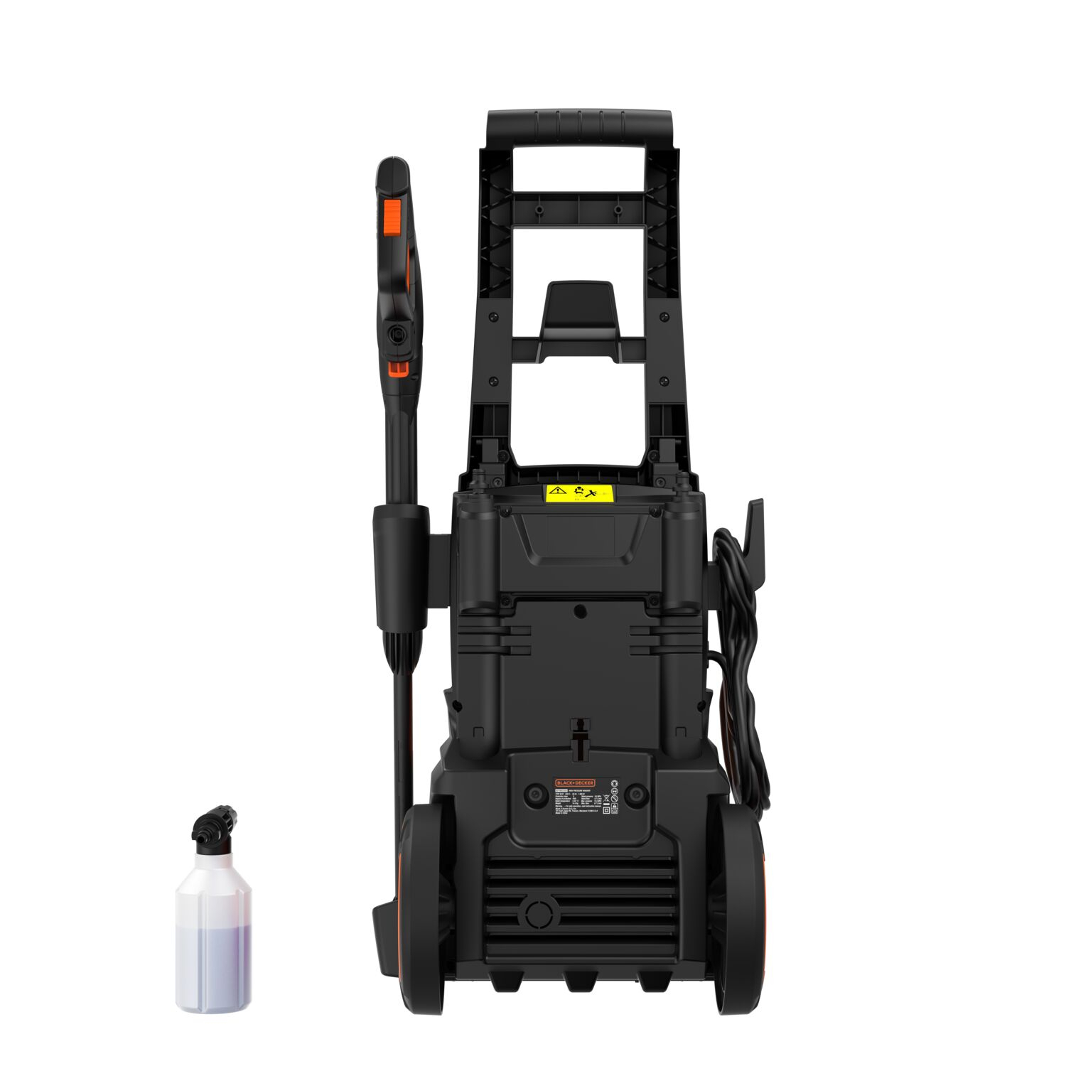 BLACK+DECKER เครื่องฉีดน้ำแรงดันสูง 135 บาร์ 1800W BEPWB2000TH-B1