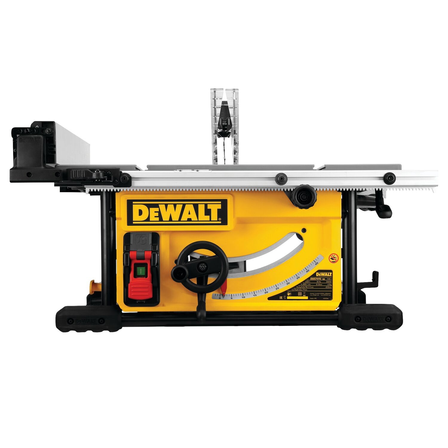 DEWALT โต๊ะเลื่อยไฟฟ้า 10 นิ้ว 254มม. 2000W DWE7492A-IN