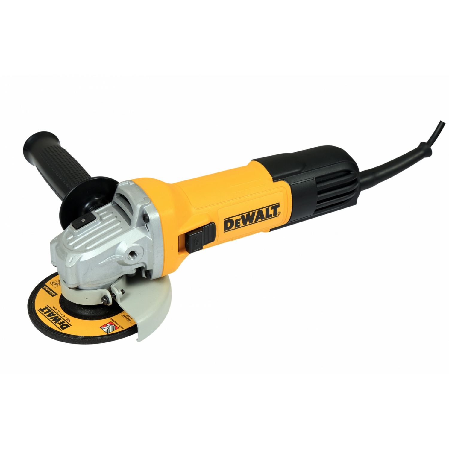 DEWALT เครื่องเจียร 4 นิ้ว 100 มม. 750W รุ่น DWE750S-B1 อัลต้าสลิม สวิตช์เลื่อนข้าง