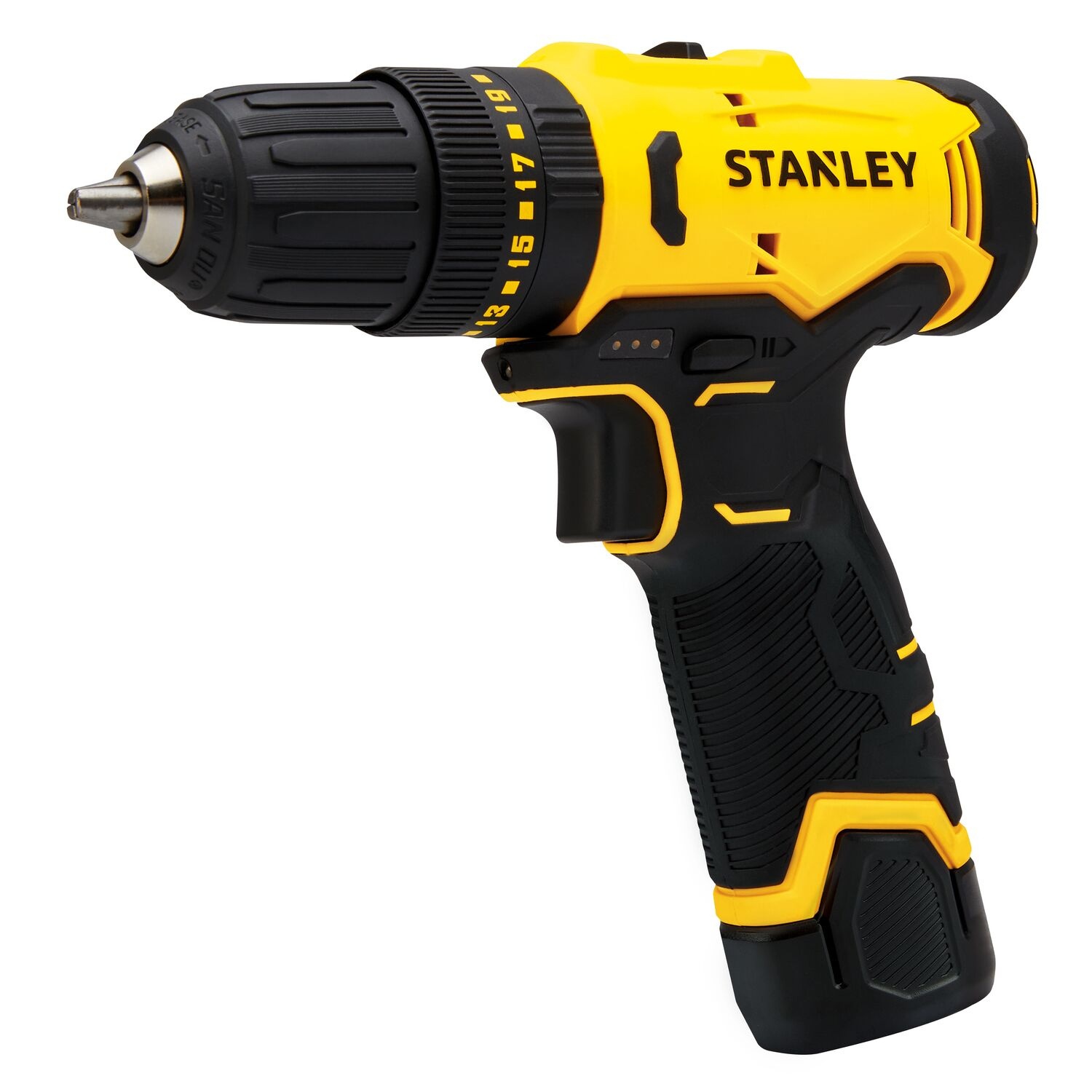 STANLEY สว่านกระแทกไร้สาย 12V Max รุ่น SCH10D2K-B1 พร้อมแบตเตอรี่ 2.0AH*2