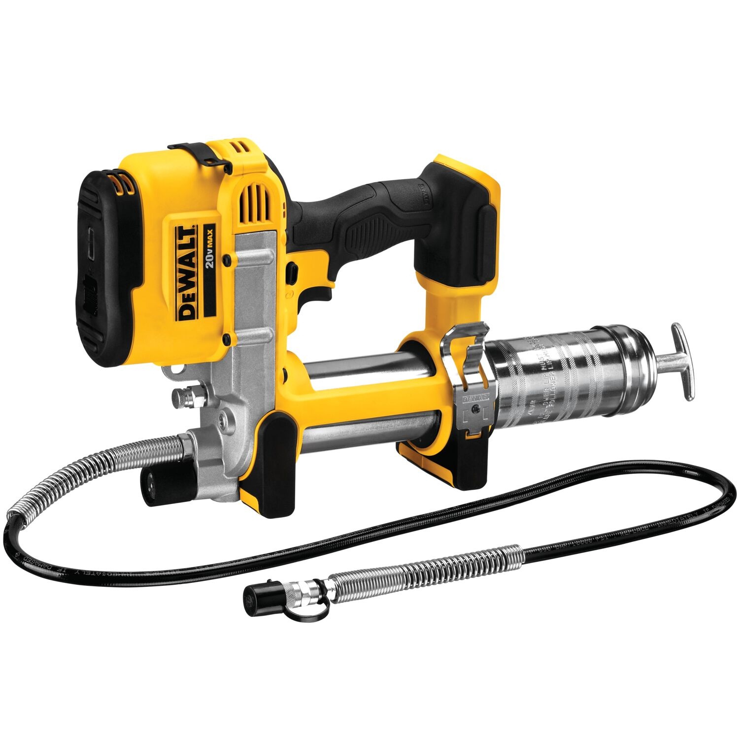 DEWALT เครื่องอัดจารบีไร้สาย 20V Max DCGG571B เฉพาะตัวเครื่อง