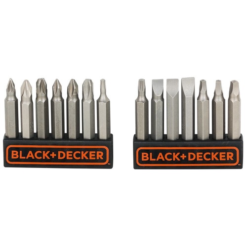 BLACK+DECKER ไขควงไฟฟ้าไร้สาย 3.6V รุ่น A7073-TW + ชุดอุปกรณ์เสริม 14 ชิ้น