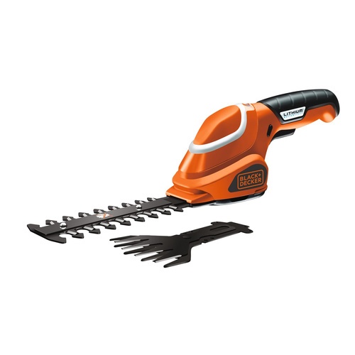 BLACK+DECKER เครื่องเล็มพุ่มไม้ไร้สาย 7.2V รุ่น GSL700