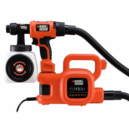 BLACK+DECKER เครื่องพ่นสี 1.2L 450W รุ่น HVLP400-B1