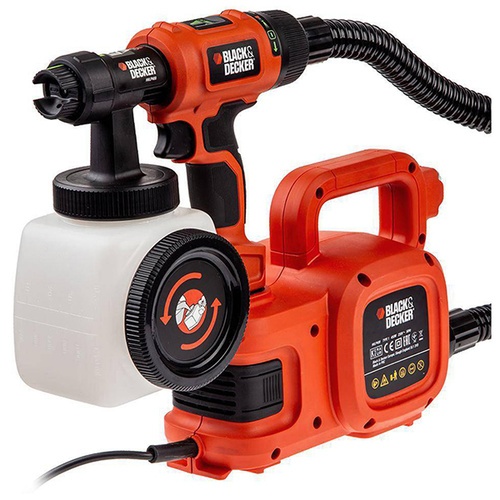 BLACK+DECKER เครื่องพ่นสี 1.2L 450W รุ่น HVLP400-B1