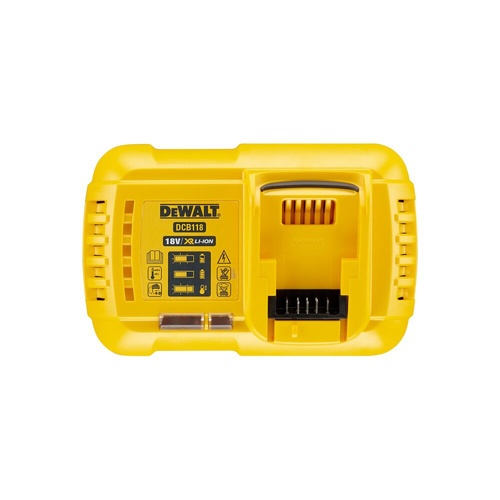 DEWALT แท่นชาร์จแบตเตอรี่ 18V -60V MAX 8A DCB118-KR ชาร์จเร็ว