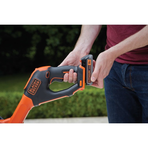 BLACK+DECKER เครื่องเล็มหญ้าไร้สาย 18V. รุ่น STC1820EPCF-B1