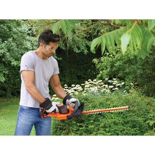 BLACK+DECKER เครื่องตัดแต่งพุ่มไม้ไร้สาย 18V GTC18502PCF-B1