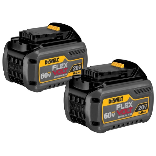 DEWALT แบตเตอรี่ Li-ion 60V/20V Max 6.0 Ah Flexvolt รุ่น DCB606-B1