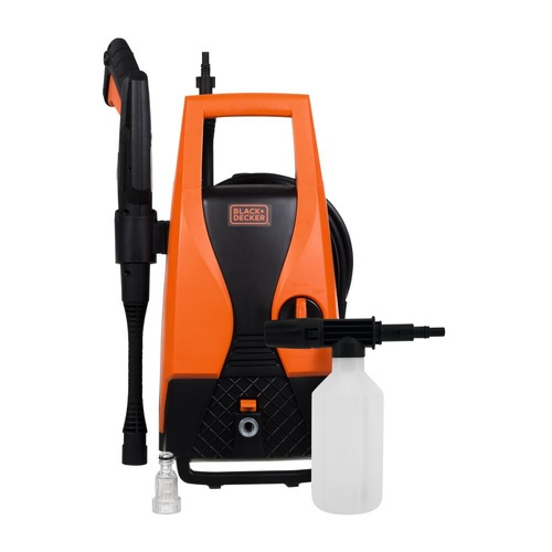 BLACK+DECKER เครื่องฉีดน้ำแรงดันสูง 100 บาร์ 1400W รุ่น PW1450TD-B1