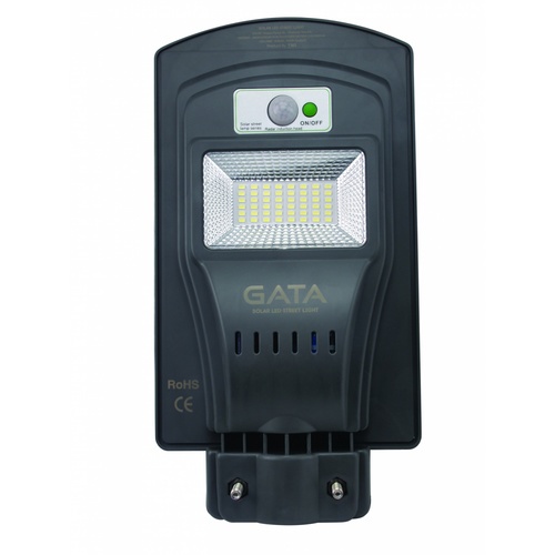 GATA โคมไฟถนนโซลาร์เซลล์ LED 40W แสงเดย์ไลท์