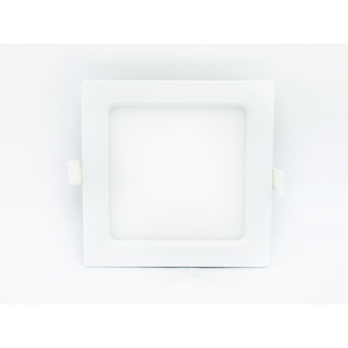GATA โคมดาวไลท์ LED แบบฝังฝ้าหน้าเหลี่ยม ขอบสีขาว 4นิ้ว 9W รุ่น Slim1 แสงเดย์ไลท์