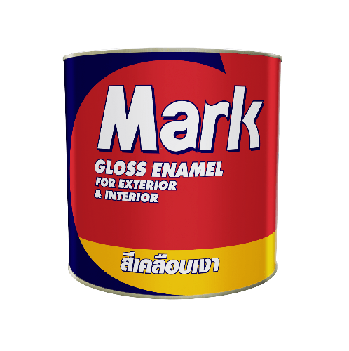 Captain สีเคลือบเงา MARK  #M853  ¼ กล. สีเขียวน้ำทะล