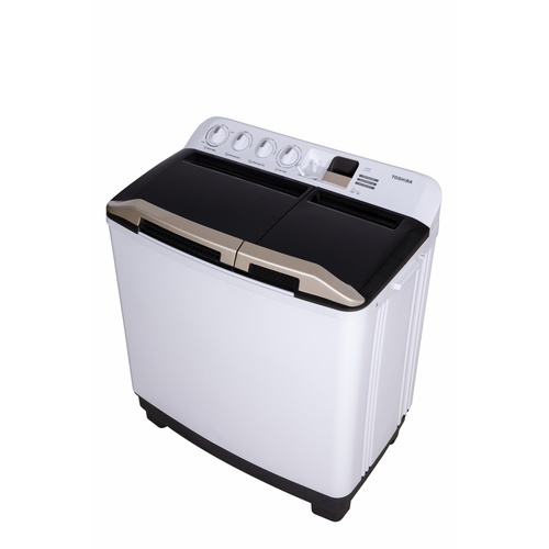 TOSHIBA เครื่องซักผ้า 2 ถัง 13kg. VH-H140WT สีขาว