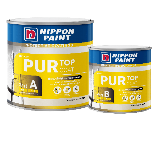 NIPPON PAINT สีอุตสาหกรรม ประเภทสีทับหน้าภายนอก HI-PON 50-01 (PART B) 1 กระป๋อง