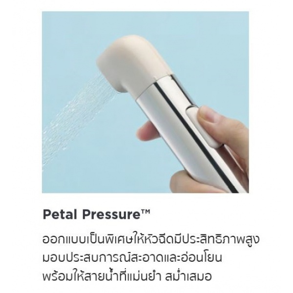 American Standard A-4800WT-WT ชุดสายฉีดชำระ แบบ 2 ฟังก์ชั่น สำหรับการชำระล้างและทำความสะอาดห้องน้ำ