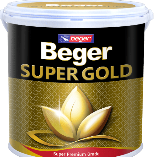 Beger สีทองคำ A/C 707 1กล. สูตรน้ำ เฉดสีทองคำพิเศษ