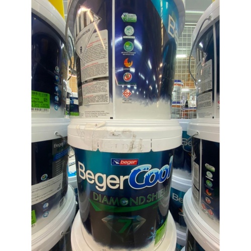 Beger สีน้ำอะครีลิคเบเยอร์คูล ไดมอนด์ชิลด์ 7 ปี ภายใน 9ลิตร เบส A