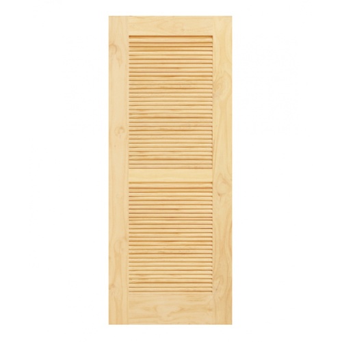 ประตูไม้สนนิวซีแลนด์ Eco Pine-020 70x180 cm.