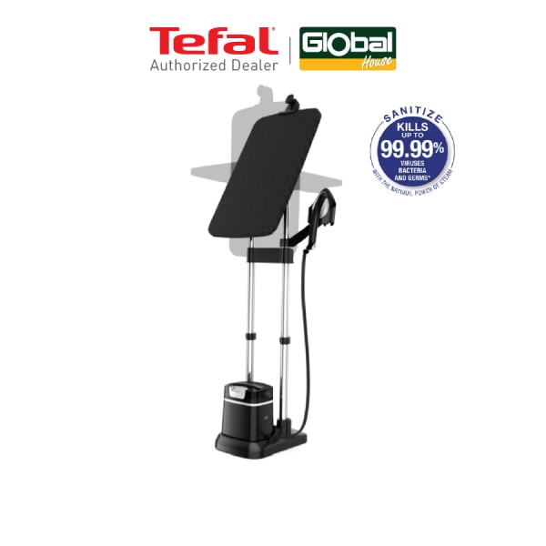 TEFAL IXEO PLUS เตารีดแรงดันไอน้ำ All in one 2980 วัตต์ ความจุแทงค์น้ำ 1 ลิตร รุ่น QT1510T0 สีดำ