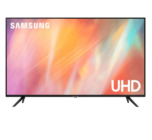 SAMSUNG โทรทัศน์ UHD TV 55 นิ้ว UA55AU7002KXXT สีดำ
