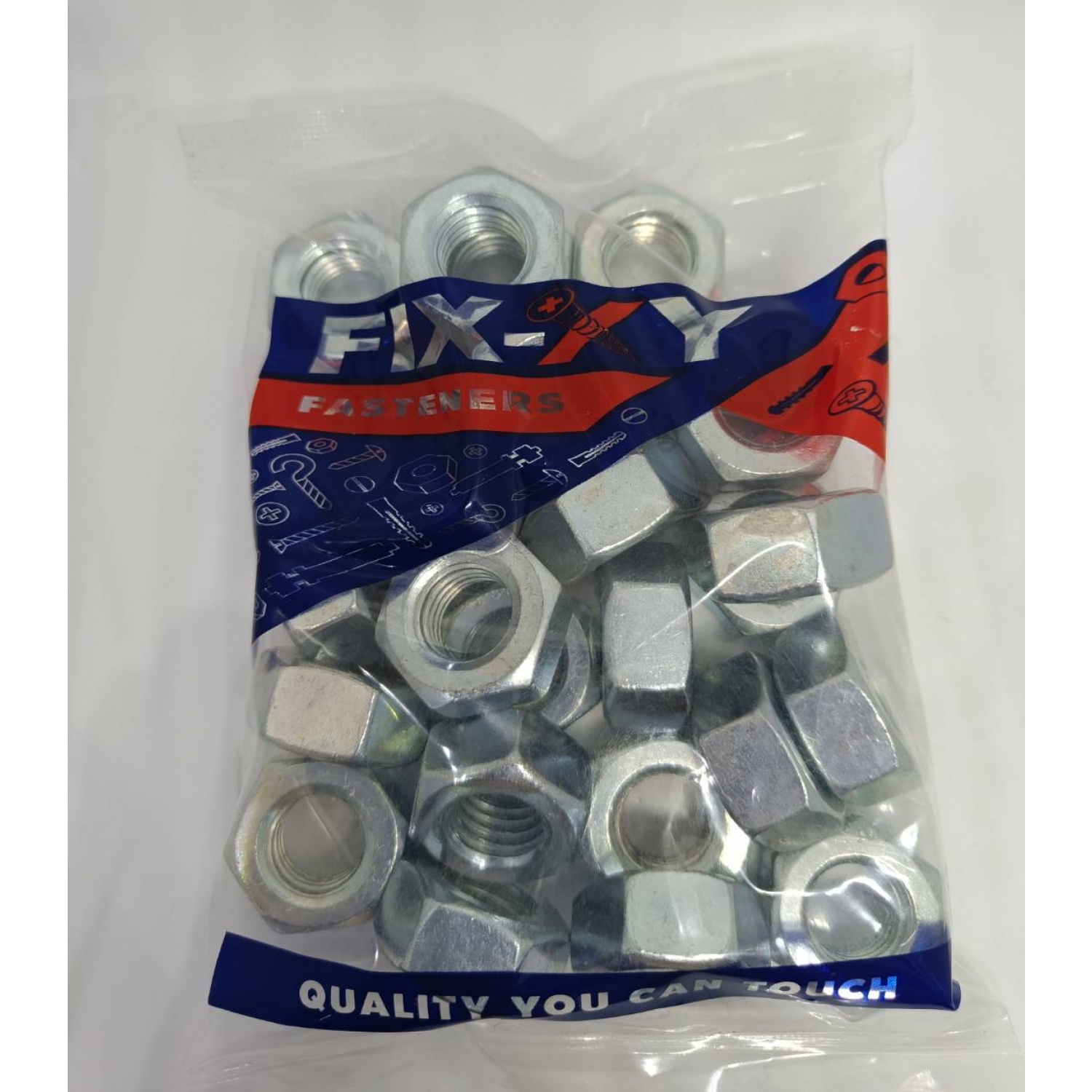 FIX-XY น็อตตัวเมีย 1/2 (1 KG/ถุง)