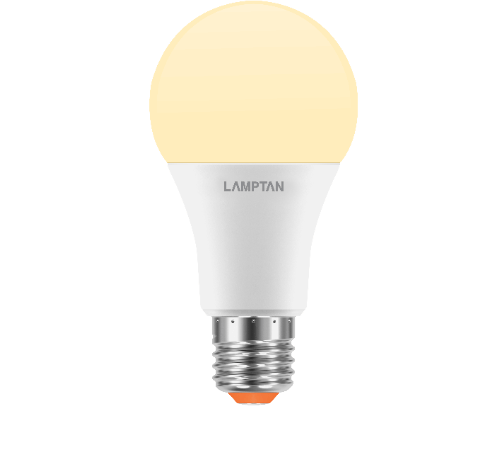 LAMPTAN หลอดไฟ LED BULB 8W รุ่น SHINE E27 แสงคลูไวท์